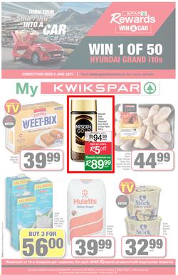 KWIKSPAR EASTERN CAPE : My Kwikspar (20 April - 2 May 2021) Valid in Abbotsford, Beacon Isle, Beetlestone, Burt Drive, Butterworth, page 1