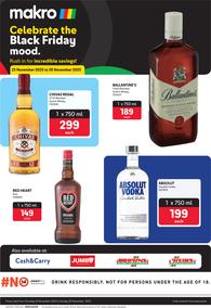 Makro Liquor : Black Friday Mood (23 November - 26 November 2023)