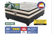 Restonic Bazaruto 137cm Double Base Set 10058916