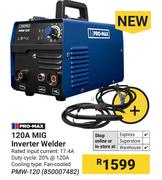Pro-Max 120A Mig Inverter Welder PMW-120 (850007482)