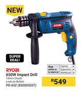 Ryobi 650W Impact Drill PD-652 (850005057)