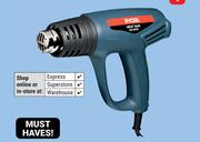 Ryobi 2000W Heat Gun HG-2000 (433969)-Each
