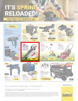 Builders : It's Spring Reloaded (01 September - 13 October 2025), page 1