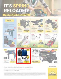 Builders : It's Spring Reloaded (01 September - 13 October 2025), page 1