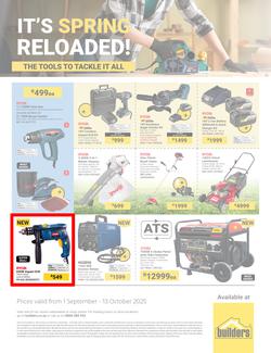 Builders : It's Spring Reloaded (01 September - 13 October 2025), page 1