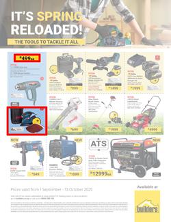 Builders : It's Spring Reloaded (01 September - 13 October 2025), page 1