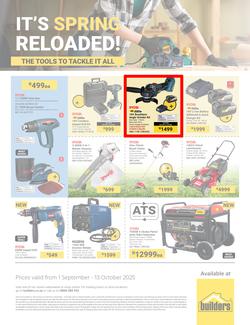 Builders : It's Spring Reloaded (01 September - 13 October 2025), page 1