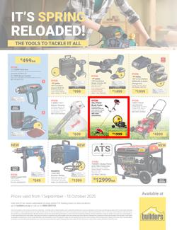 Builders : It's Spring Reloaded (01 September - 13 October 2025), page 1