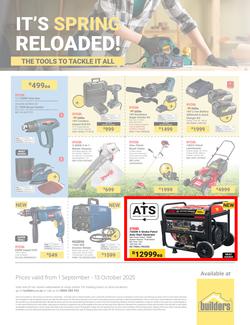 Builders : It's Spring Reloaded (01 September - 13 October 2025), page 1