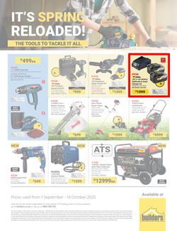 Builders : It's Spring Reloaded (01 September - 13 October 2025), page 1