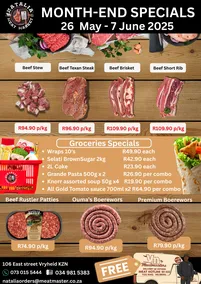 Natalia Meat Market : Month-End Specials (26 May - 07 June 2025)