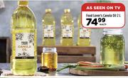 Food Lover's Canola Oil-2L Each