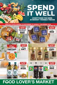 Food Lover's Market : Spend It Well (25 November - 01 December 2024)