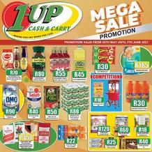 1 Up Cash And Carry : Mega Sale (20 May - 07 June 2021)