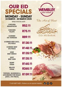 Wembley Meat Market : Eid Mubarak (24 March - 30 March 2025)