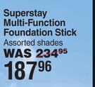 Maybelline Superstay Multi-Function Foundation Stick (Assorted Shades)