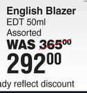 Yardley English Blazer EDT Assorted-50ml