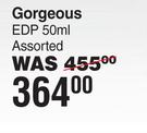 Yardley Gorgeous EDP Assorted-50ml