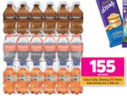 Coca-Cola, Stoney Or Fanta Soft Drinks 24 x 300 ml- Par Pack
