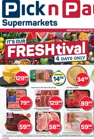 Pick n Pay Gauteng, Free State, North West, Mpumalanga, Limpopo & Northern Cape : Fresh Specials (12 September - 15 September 2024)