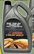 Midas Liquid Gold Fully Synthetic Oil 5W-30 MI5W30-5L