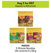 Maggi 2 Minute Noodles (All Variants)-For 3 x 5 x 68g