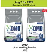 Omo Auto Washing Powder-For 2 x 4Kg