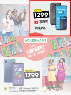 Ackermans Cellular : Sum-More Ways To Connect (29 October - 11 November 2020), page 1