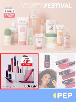 PEP Namibia : Beauty Festival (23 July - 06 August 2025), page 1