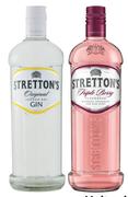 Stretton's London Dry Gin & Flavours-12 x 750ml