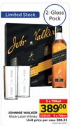 Johnniw Walker Black Label Whisky-6 x 750ml