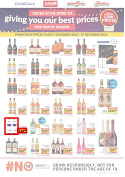 Jumbo : Festive Liquor (07 December - 27 December 2023), page 1