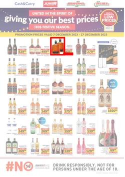 Jumbo : Festive Liquor (07 December - 27 December 2023), page 1