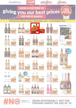 Jumbo : Festive Liquor (07 December - 27 December 2023), page 1