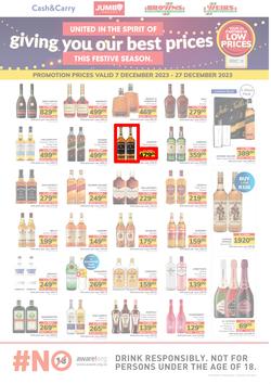 Jumbo : Festive Liquor (07 December - 27 December 2023), page 1
