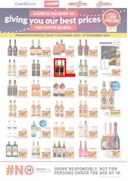 Jumbo : Festive Liquor (07 December - 27 December 2023), page 1