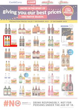 Jumbo : Festive Liquor (07 December - 27 December 2023), page 1