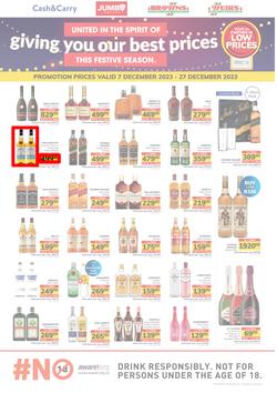 Jumbo : Festive Liquor (07 December - 27 December 2023), page 1