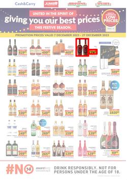 Jumbo : Festive Liquor (07 December - 27 December 2023), page 1