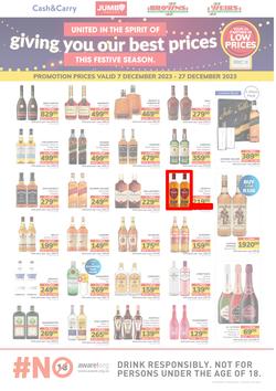 Jumbo : Festive Liquor (07 December - 27 December 2023), page 1
