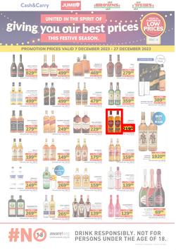Jumbo : Festive Liquor (07 December - 27 December 2023), page 1