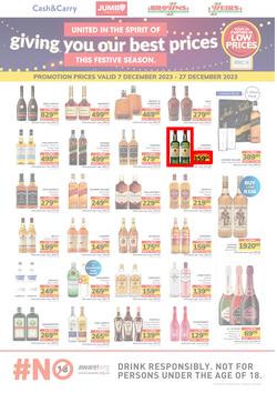 Jumbo : Festive Liquor (07 December - 27 December 2023), page 1