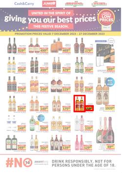 Jumbo : Festive Liquor (07 December - 27 December 2023), page 1