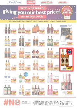 Jumbo : Festive Liquor (07 December - 27 December 2023), page 1