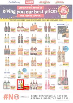 Jumbo : Festive Liquor (07 December - 27 December 2023), page 1
