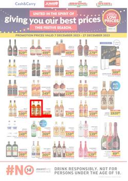 Jumbo : Festive Liquor (07 December - 27 December 2023), page 1