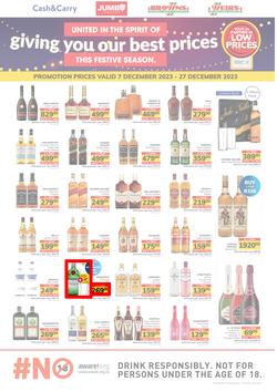 Jumbo : Festive Liquor (07 December - 27 December 2023), page 1