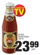 All Gold Tomato Sauce-700ml