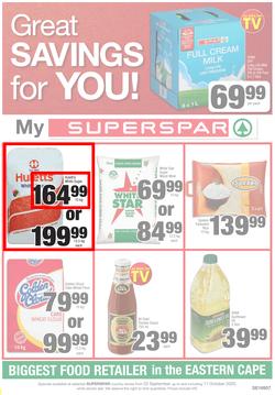 SUPERSPAR EASTERN CAPE : My Super Spar (22 September - 11 October 2020), page 1