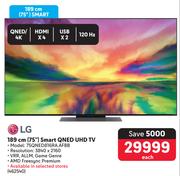 LG 75" (189cm) Smart QNED UHD TV 75QNED816RA.AFBB